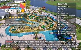 F - New 4 Bedroom Home - 5 Miles To Disney - Free Water Park - Private Pool